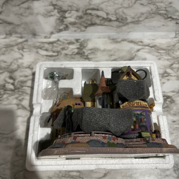 LEMAX Spooky Town Witches Brew Haus - Picture 6 of 11